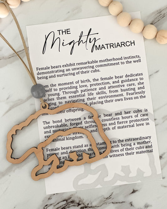 “The Mighty Matriarch” Story Card Ornament