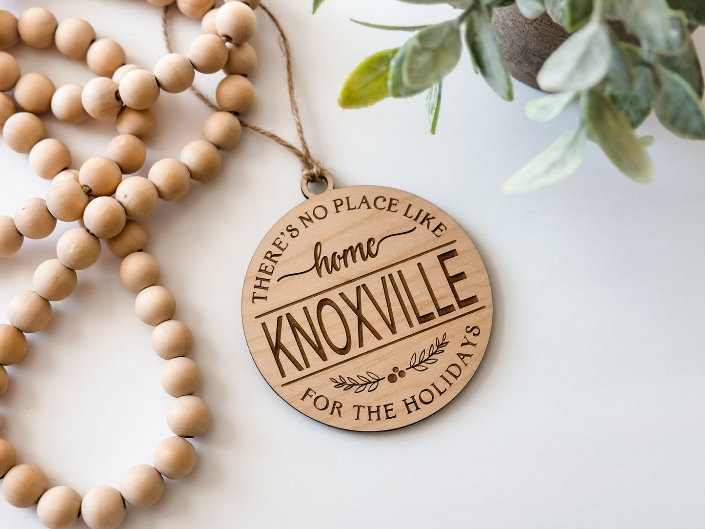 Personalized There’s No Place Like Home Ornament