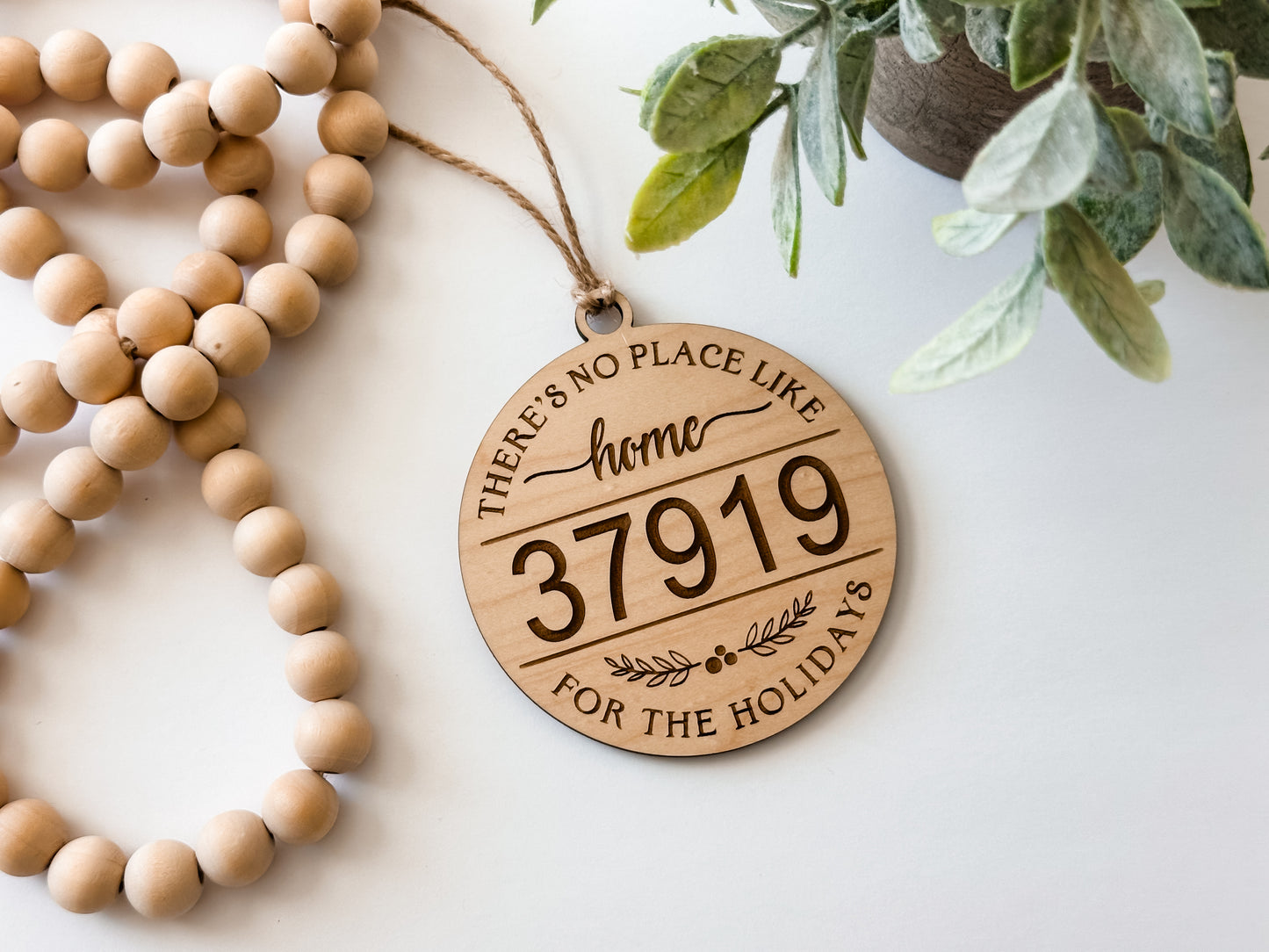 Personalized There’s No Place Like Home Ornament