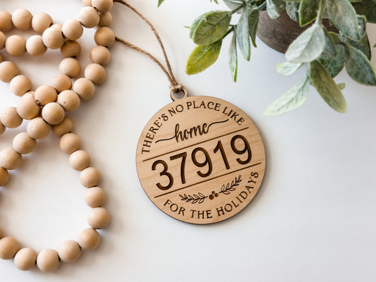 Personalized There’s No Place Like Home Ornament