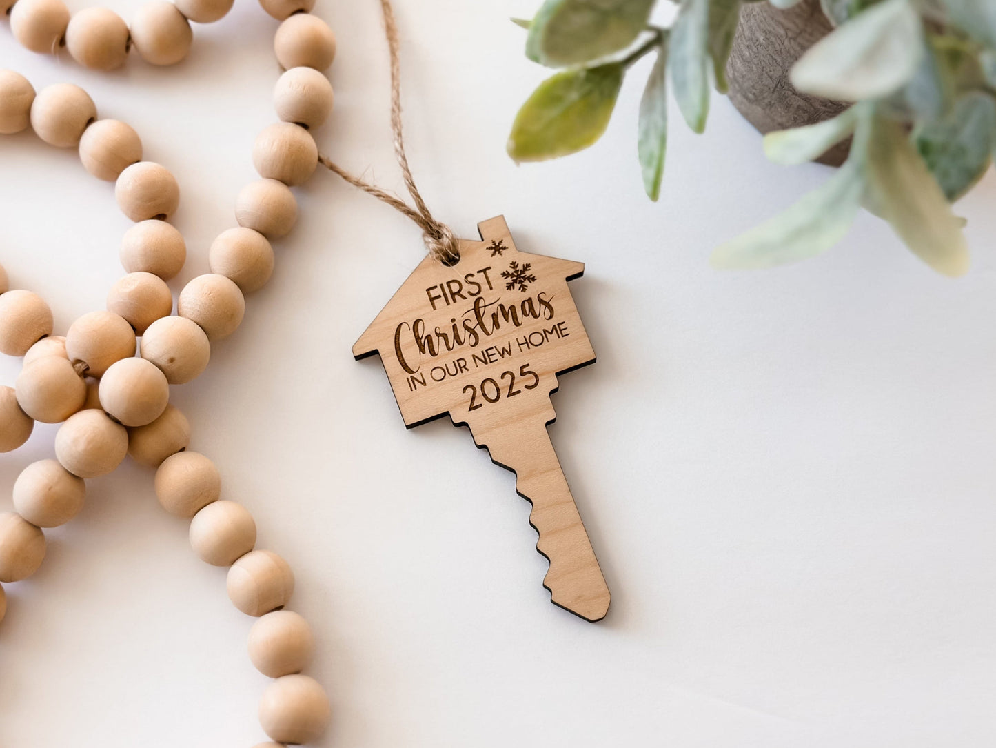 First Christmas in Our New Home Ornament