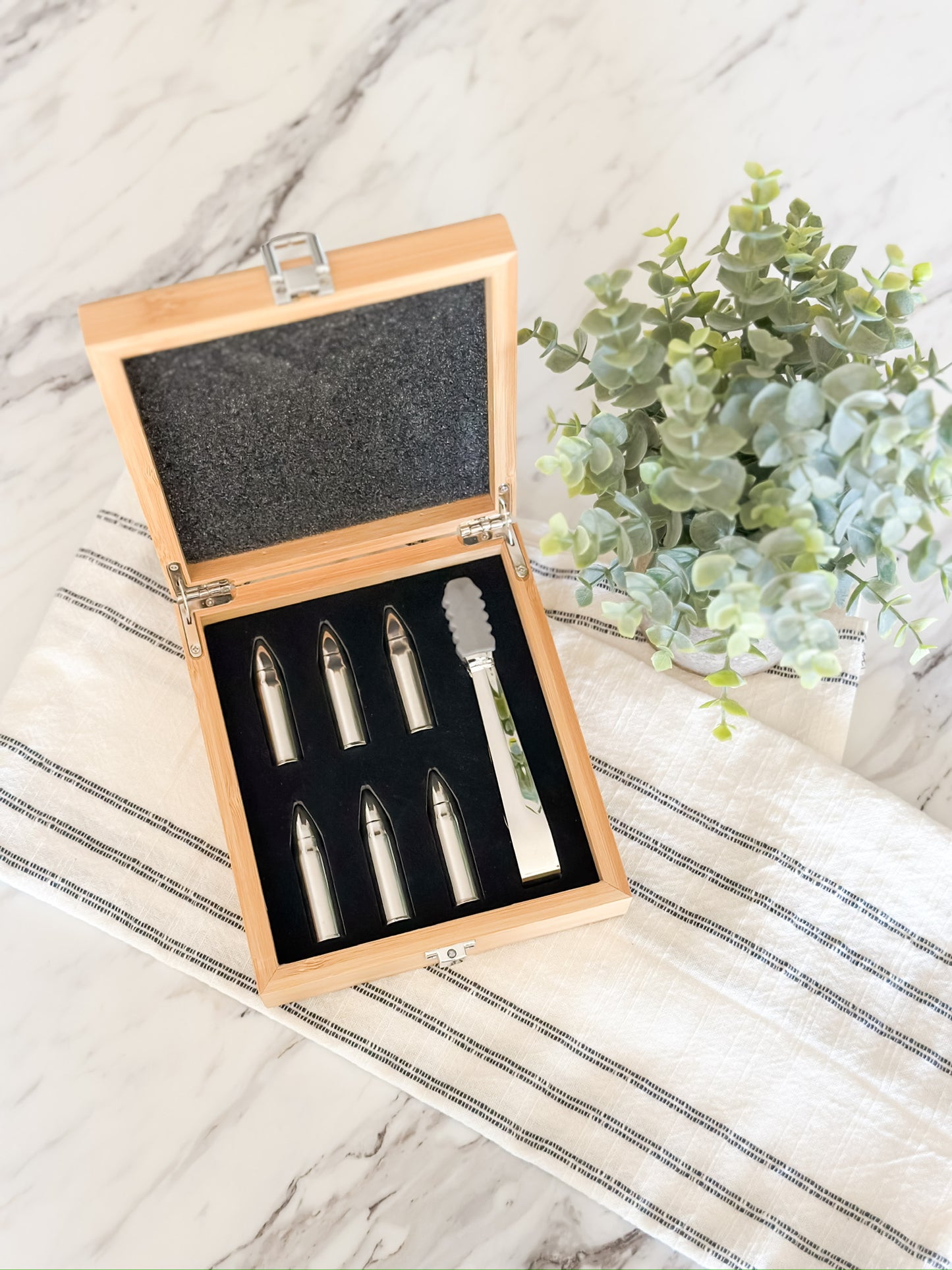 Whiskey Stone Gift Set for Dad