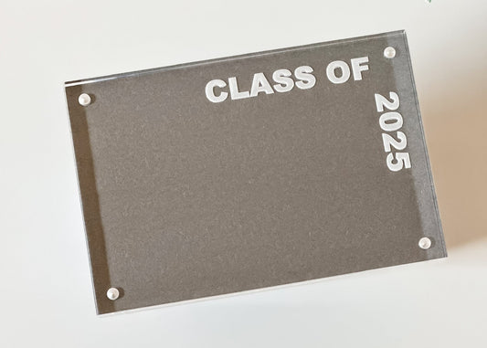 Class of 2025 Acrylic Picture Frame
