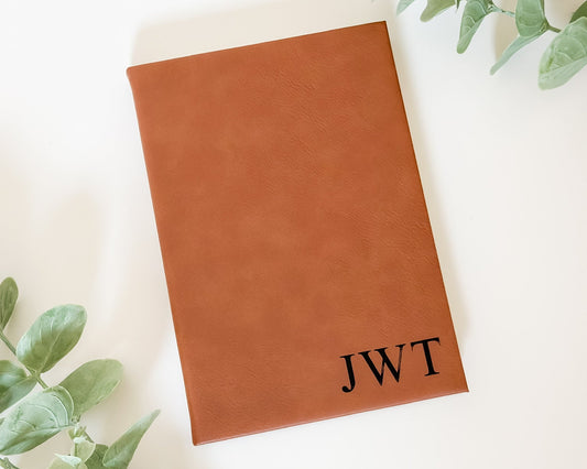 Personalized Leatherette Journal