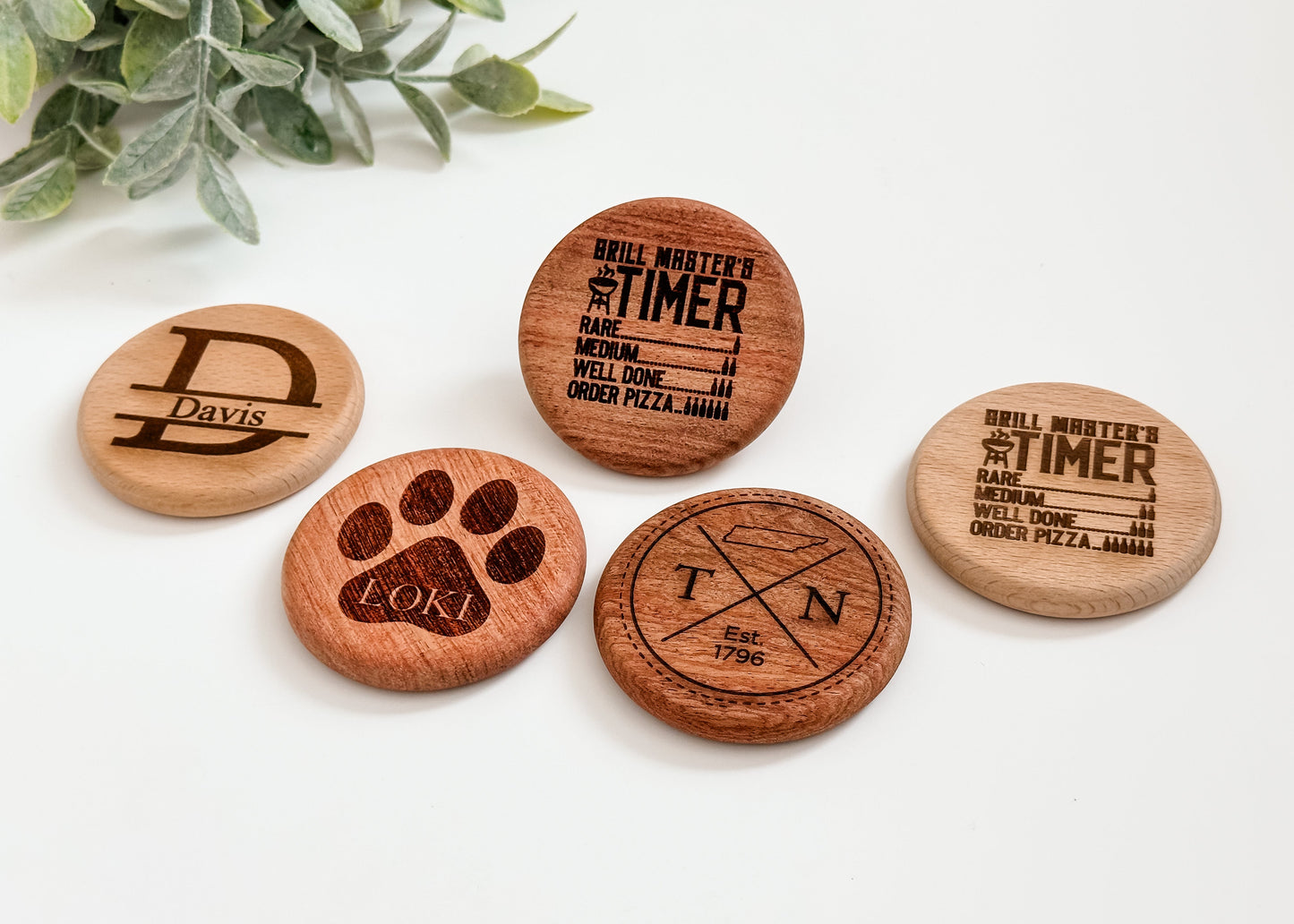 Magnetic Wood Bottle Opener