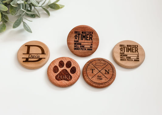Magnetic Wood Bottle Opener